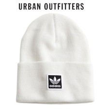NEW Adidas Originals Tall White Utility Hat Beanie
