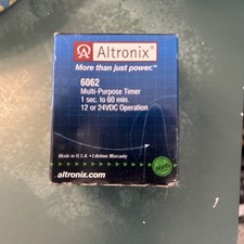 ALTRONIX 6062 Multipurpose Timer
