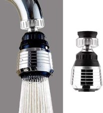 360 Rotate Swivel Water Saving Tap Aerator Diffuser Faucet Nozzle pack of 2