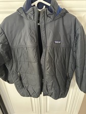 PATAGONIA Boys or Girls Winter Jacket Coat Kid's 12 Hooded Black