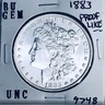 1883 BU GEM MORGAN SILVER DOLLAR UNC MS+++ U.S. MINT RARE COIN 9748