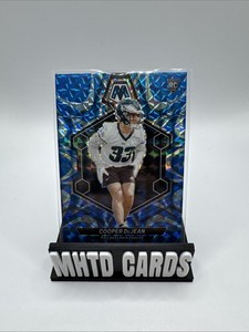 2024 Panini Mosaic - Rookies Cooper DeJean #340 Reactive Blue Mosaic Prizm (RC)