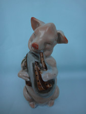 Vintage Pig Fairing - Pig with Bagpipes