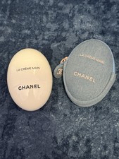CHANEL LA CR ME MAIN Limited Edition Hand Cream Denim Pouch