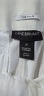 Womens Lane Bryant White Crop/Capri Pants Size 22 Excellent Condition — photo 3
