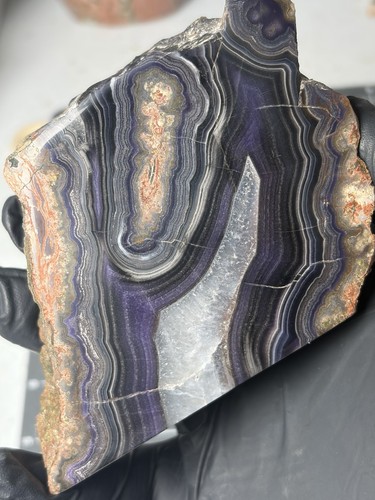 Purple Passion Agate  Old Stock Free Forms Beautiful Colors Banding