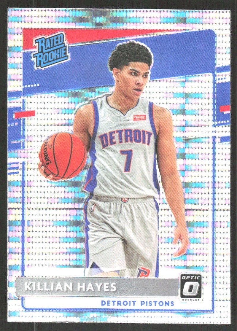 686I 2020-21 Donruss Optic #157 Killian Hayes Silver Pulsar
