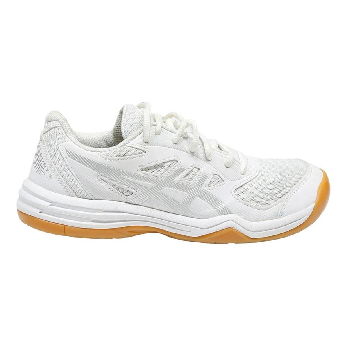 ASICS Upcourt Womens Low Top Trainers White Synthetic UK