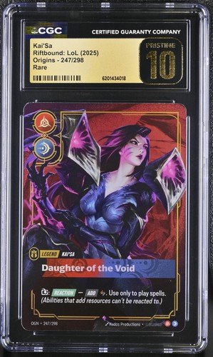 Kai'Sa, Survivor graded CGC 10 for sale on eBay