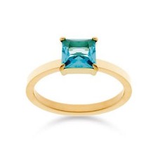 Anello Donna LIU JO LJ2437M16 16 Dorato Azzurro