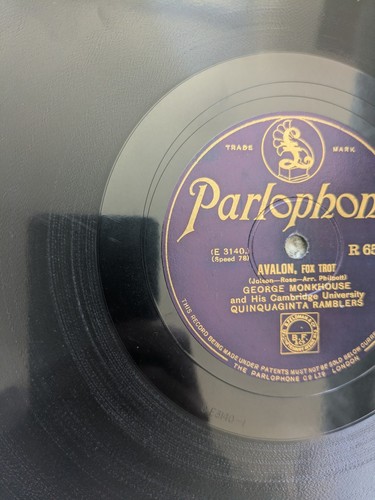 Cambridge University Quinquaginta Ramblers Avalon 78rpm VG+ Record ParR656 - Picture 4 of 10