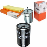Mahle / Knecht Set Kraftstofffilter KL 2 Luftfilter LX 218 ÖLfilter OC 47