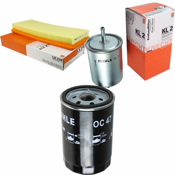 Mahle / Knecht Set Kraftstofffilter KL 2 Luftfilter LX 218 ÖLfilter OC 47-image
