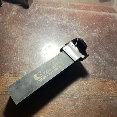 KENNAMETAL 1.25  Square Shank Tool Holder KGMEL-2065N NL3 A4M65R0620M NG3 (M38)