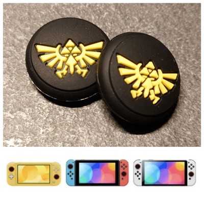   Nintendo Switch Zelda Triforce Joystick Joy-Con  Kappen Caps Analog Stick 