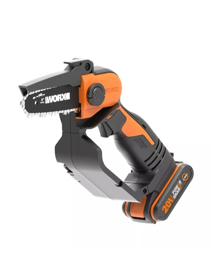 WORX Powershare Cordless Pruning Saw 20V 12cm 2.0Ah Battery & Charger WG324E - Image 2 of 4