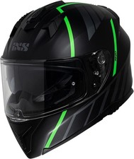Casco Integrale IXS217 2.0 Opaco Nero-Verde Fluo M