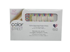 New Sealed Color Street Nail Polish Strips 16 Count Make A Splash Design USA