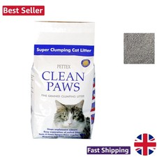 Clean Paws 5 Kg Microgranule Super Clumping Cat Litter - Odour Control 2.00 per kilo