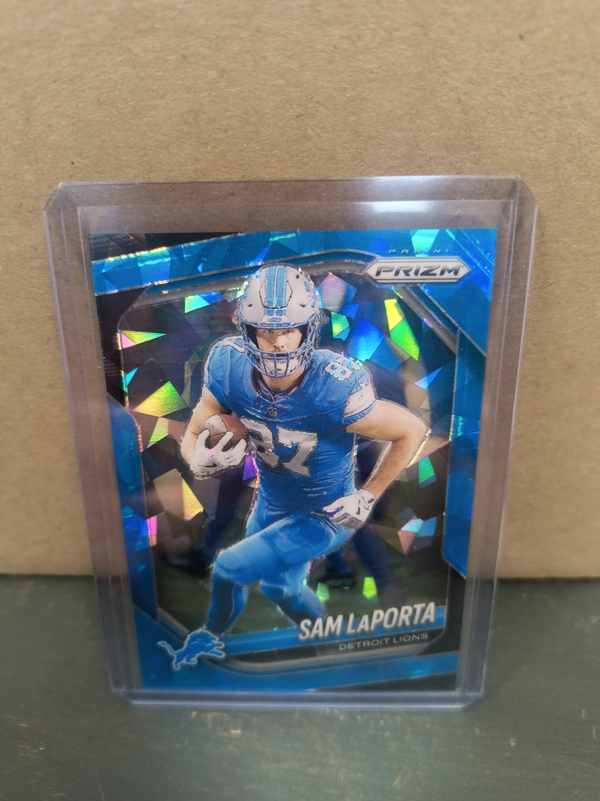 2025 Panini Prizm - Sam LaPorta #122 Blue Ice Prizm /99