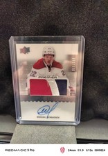 2016-17 Upper Deck Premier /299 Mikhail Sergachev #91 RPA Rookie Patch Auto RC