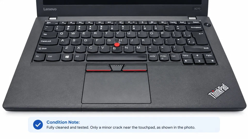Lenovo ThinkPad X270 · i5-6200U · 8GB · 128GB, photo 4 of 5