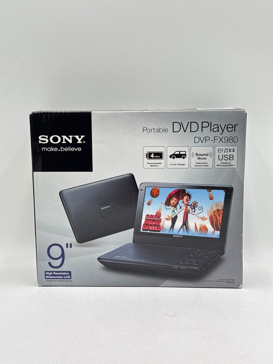 Sony DVP-FX980 Portable DVD Player with Screen (9