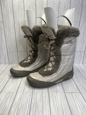 The North Face Icepick Nuptse Goose Down Winter Boots Women's Size 8.5