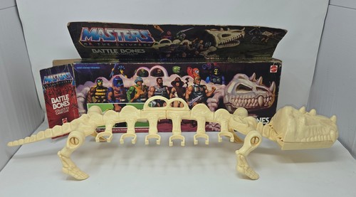 Masters of the Universe He-Man 1984 Battle Bones Carry Case Original Box #9173