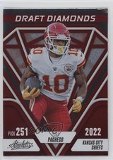 2023 Panini Absolute Draft Diamonds Isiah Pacheco #DD-15 10ba