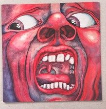 KING CRIMSON In The Court Of The Crimson King Vinyl LP 1978 Reissue EX/VG 