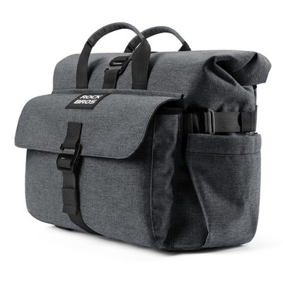 ROCKBROS Lenkertasche für Brompton Faltrad Vordertasche 15L  Rolltop Rucksack
