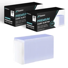 400 Pack Top Loaders for Cards, 200 Pack 3"x4" Hard Plastic Card Sleeves and ...