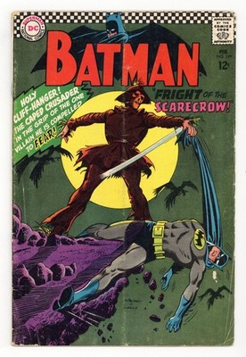 Batman #189 GD/VG 3.0 1967 1st SA app. Scarecrow