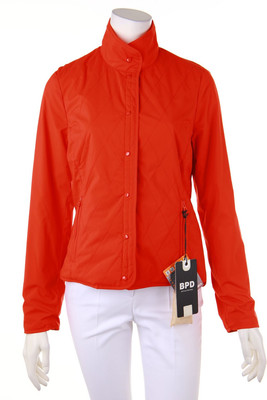 BPD BE PROUD OF THIS DRESS Quilted Jacket Logo Patch S red NEW#6616