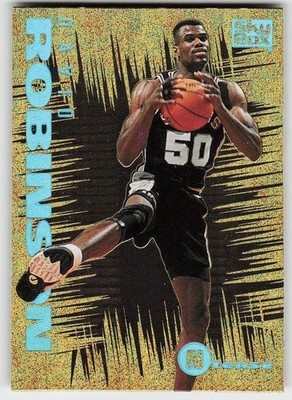 1994-95 SkyBox E-Motion #9 David Robinson Basketball Spurs