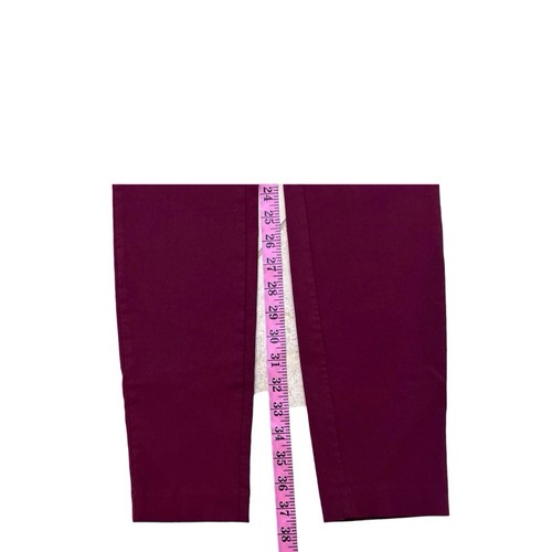 G By Guess Womens Pull On Skinny Pant Size M Purple/ Berry - Picture 7 of 8