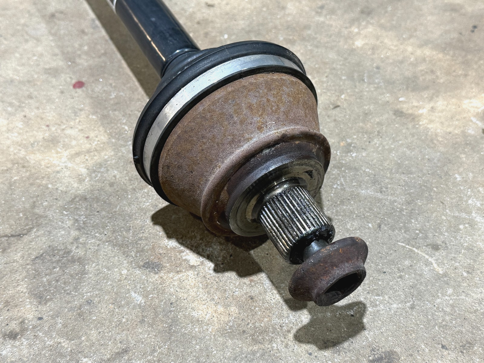 06-12 Bentley Continental Flying Spur Rear Left Driver CV Axle Shaft PO43