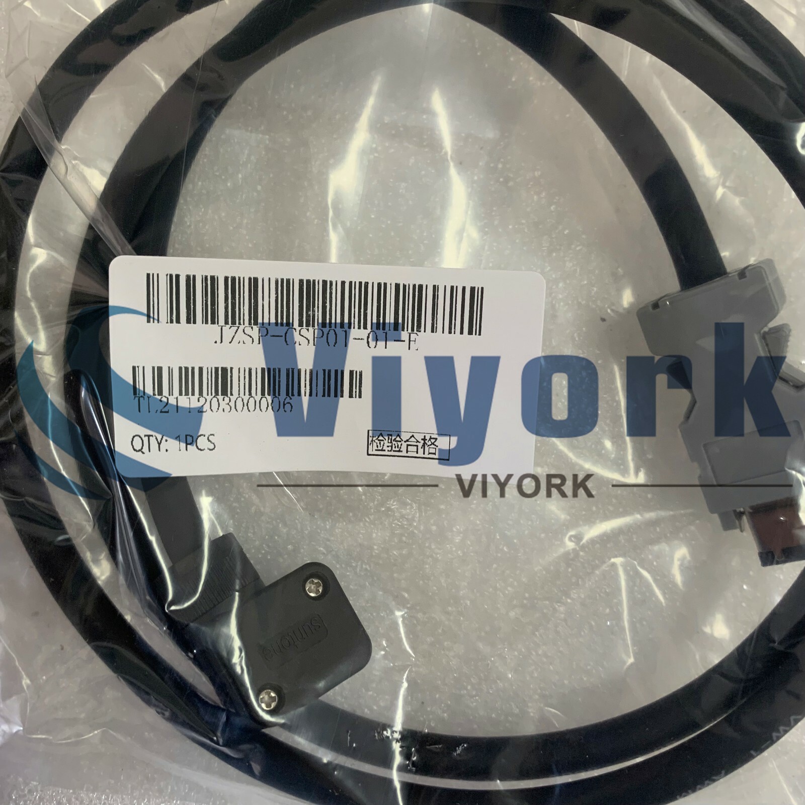 Cavo Encoder Yaskawa JZSP-CSP01-05-E Da 5 Metri Per Servomotore 100-400W, Usato Ma In Ottime Condizioni