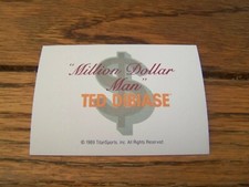 TED DIBIASE THE MILLION DOLLAR MAN 1990 CLASSIC WRESTLING CARD # 140