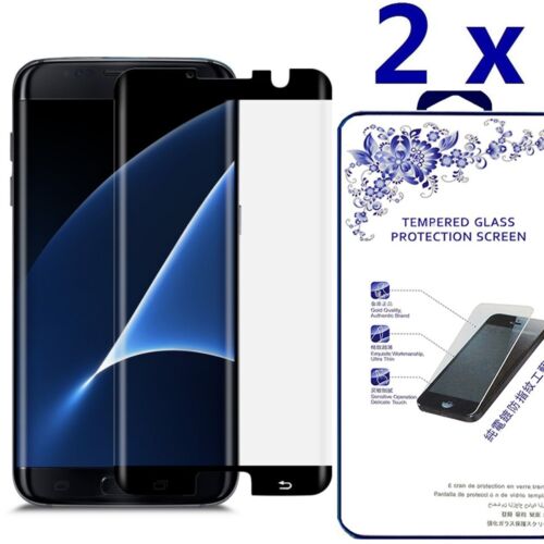 Lol zadel scheepsbouw 2x 3D Full Cover Case Friendly Glass Screen Protector For Samsung Galaxy S7  Edge | eBay