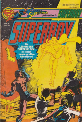 Superboy Nr 4 Ehapa Verlag 1982 DC