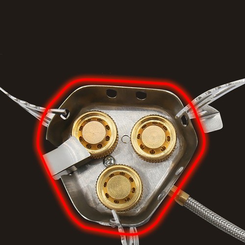 6800W Aluminum Alloy Outdoor Tourist Foldable Windproof Camping Gas Stove - Picture 9 of 20