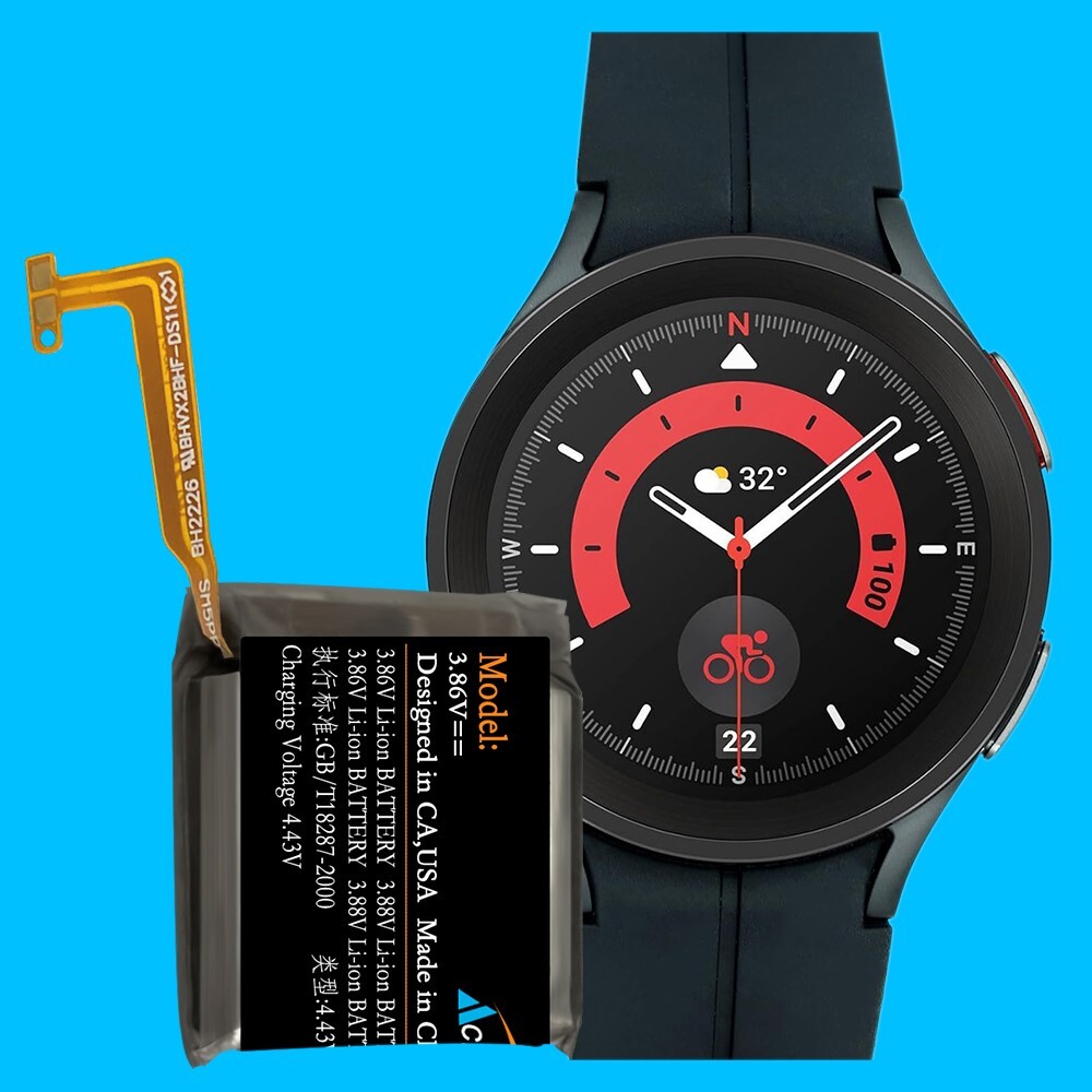 High Power 600mAh Standard Battery for Samsung Galaxy Watch 5 Pro 45mm SM-R925U