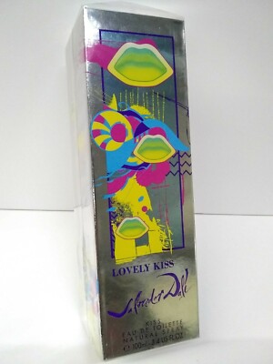 Lovely Kiss by Salvador Dali Eau De Toilette Spray 3.4 oz for Women, SEALED.