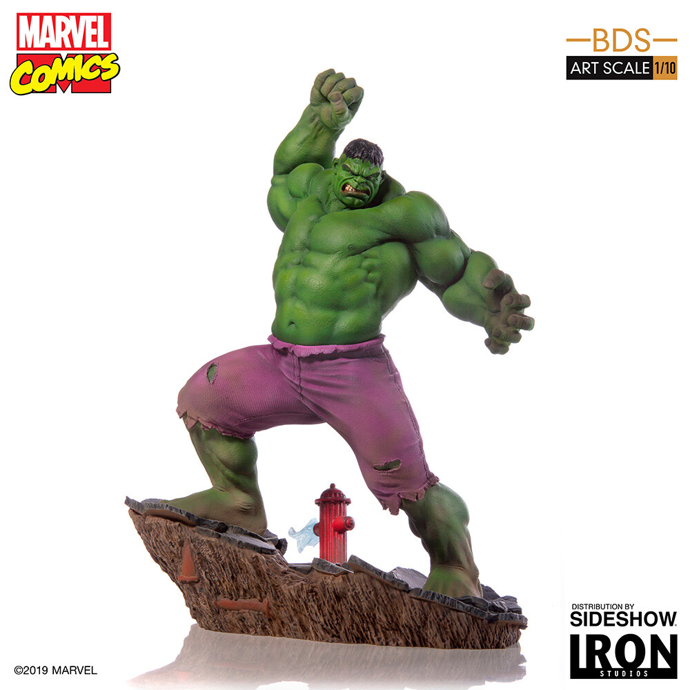 Hulk Marvel Comics Series 5 Art Scale 1 10 Statue Iron Studios for
