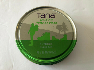 Tana Mink Oil Outdoor Water Repellent Leather Dressing / Conditioner Paste  | eBay