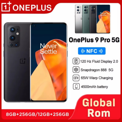 Unlocked OnePlus 9 Pro 5G Dual SIM 256GB 6.7