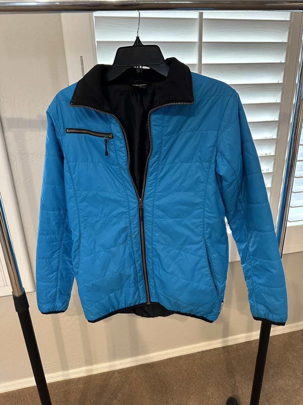 Body Glove Women's Waterproof Winter Snow Jacket Zip Coat, Blue, Size M