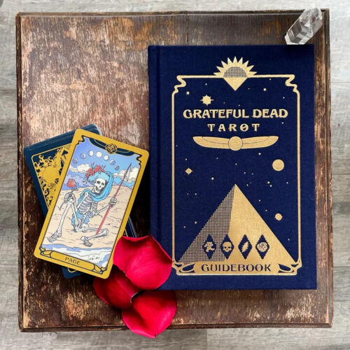 GRATEFUL DEAD TAROT CARDS SET - TAROT CARDS PLUS HARDCOVER BOOK IN CUSTOM BOX
